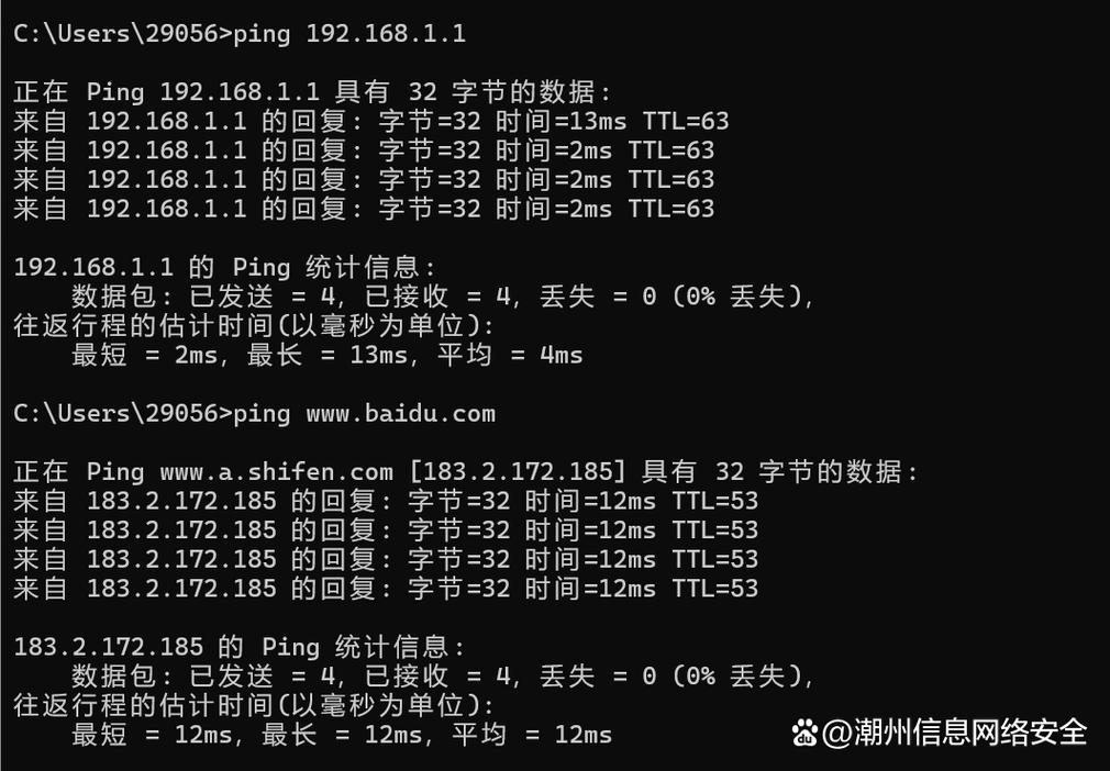 电脑ping命令有哪些实用技巧？-图2