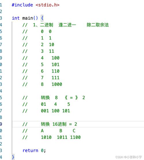 C语言基础命令有哪些？-图1