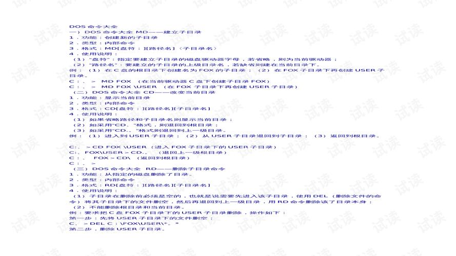 Dos文件命令有哪些？-图3