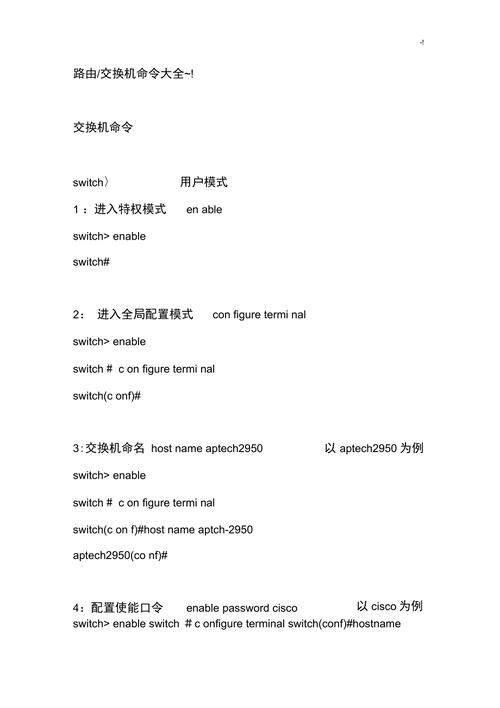 Cisco路由命令有哪些常用指令？-图1