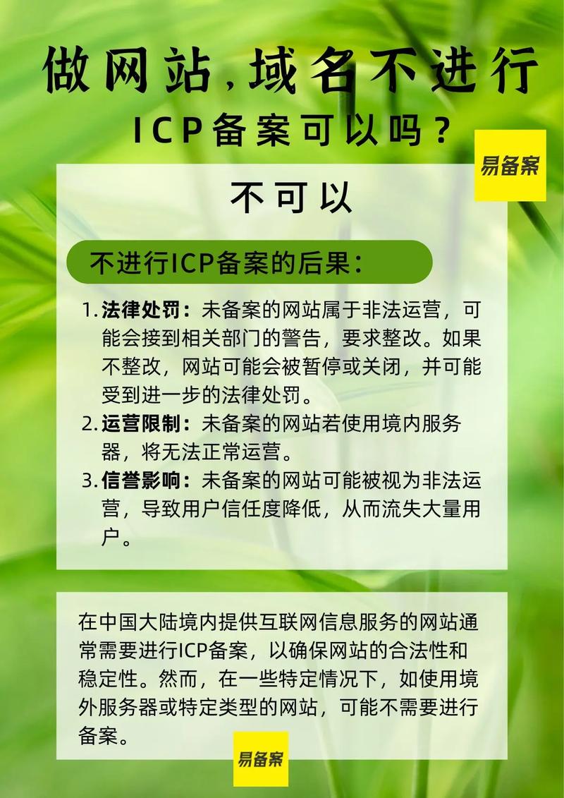 不备案建网站可行吗？合规风险有哪些？-图2