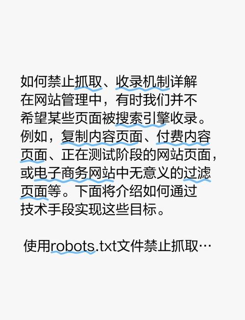 如何禁止搜索引擎抓取我的网站？-图3