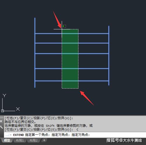 CAD基线命令如何快速绘制多条平行基准线？-图2