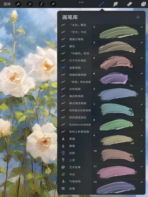 油画质感如何营造？-图3