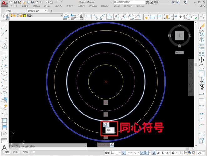CAD三点画圆命令如何精准定位圆心？-图3