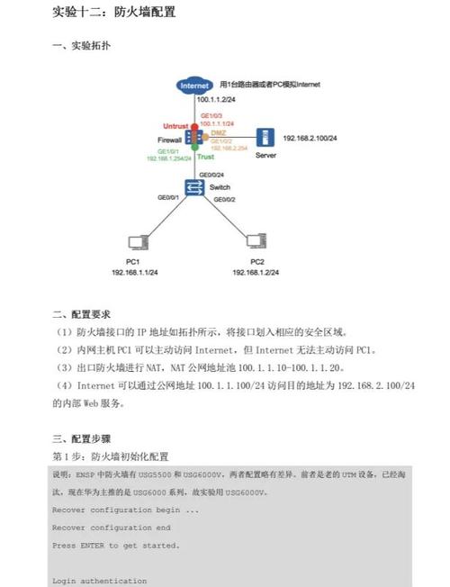 锐捷防火墙配置命令有哪些常用操作？-图2