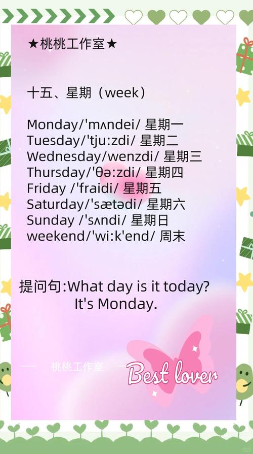 星期的英文缩写如何巧记？-图2
