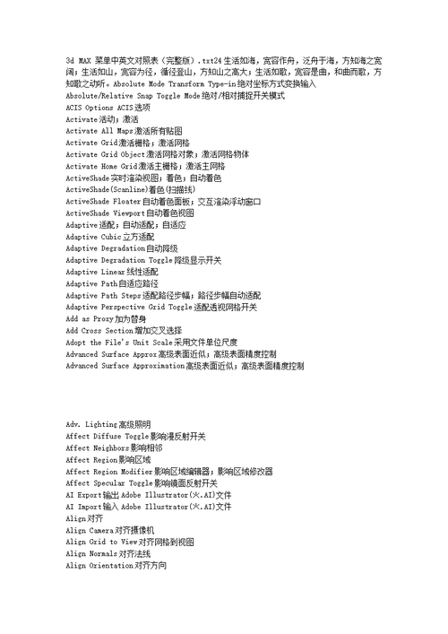 3dmax桥命令英文是什么?-图1 3dmax桥命令英文是什么?-图1