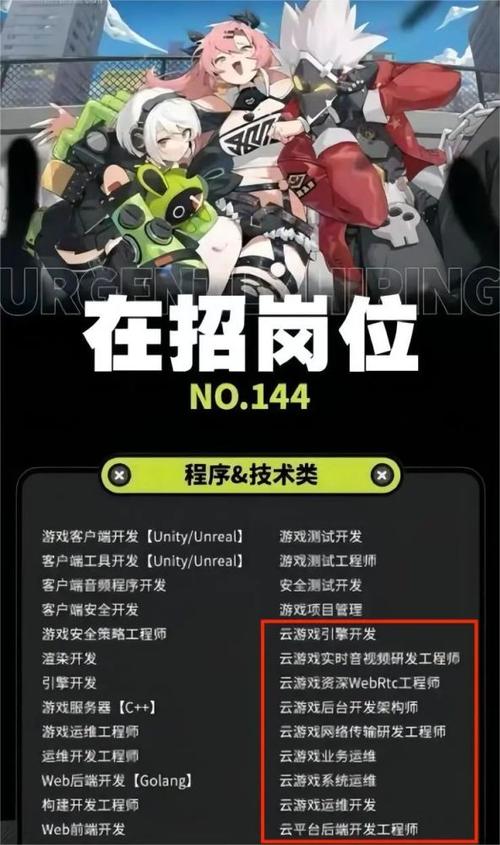 游戏云招聘,有何新趋势或要求?-图3 游戏云招聘,有何新趋势或要求?-图3