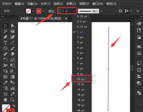 AI如何选中隔列线条？-图2