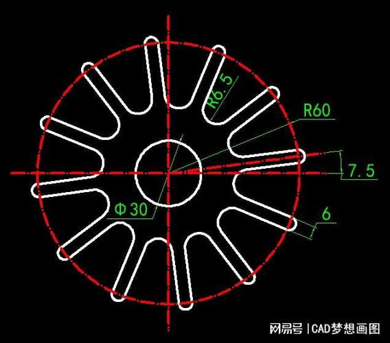 cad沿路径阵列命令怎么用？-图3