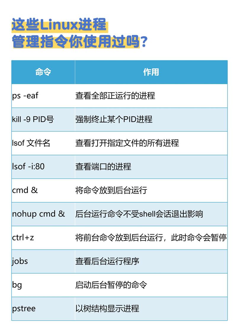 Linux看进程命令有哪些常用选项?-图3 Linux看进程命令有哪些常用选项?-图3