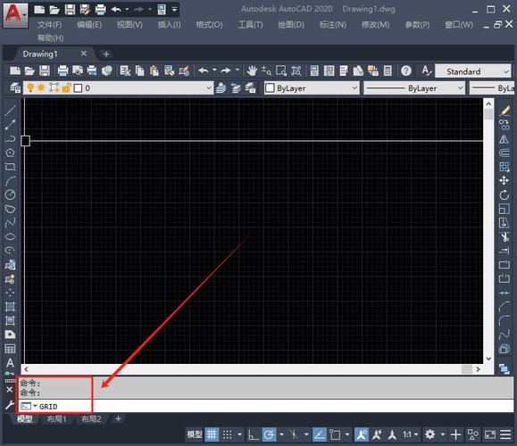 CAD grid命令怎么用?显示/隐藏网格的快捷键是什么?-图2 CAD grid命令怎么用?显示/隐藏网格的快捷键是什么?-图2