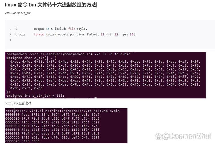 hexdump命令如何查看文件十六进制内容?-图2 hexdump命令如何查看文件十六进制内容?-图2