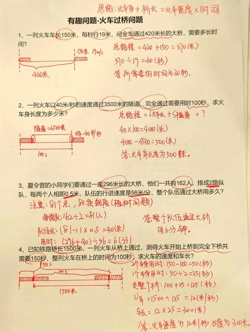 相向追击问题如何求速度？-图1