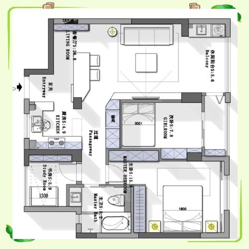 室内动线走向如何科学分配?-图2 室内动线走向如何科学分配?-图2