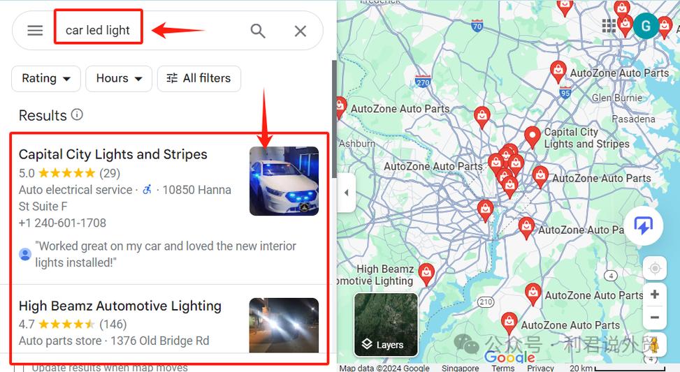 Google地图找外贸客户,精准获客怎么操作?-图3 Google地图找外贸客户,精准获客怎么操作?-图3
