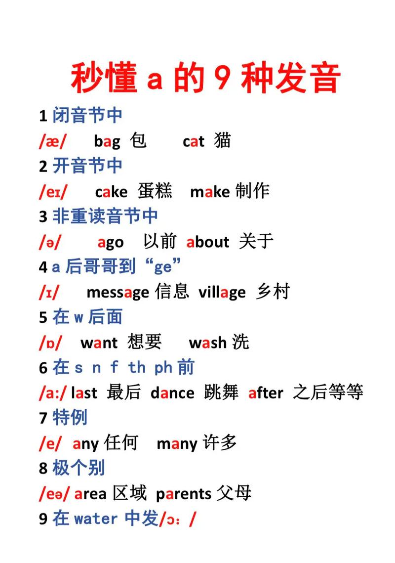 a和i发音如何快速区分？-图2