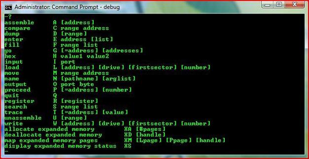 debug g命令怎么用?-图1 debug g命令怎么用?-图1