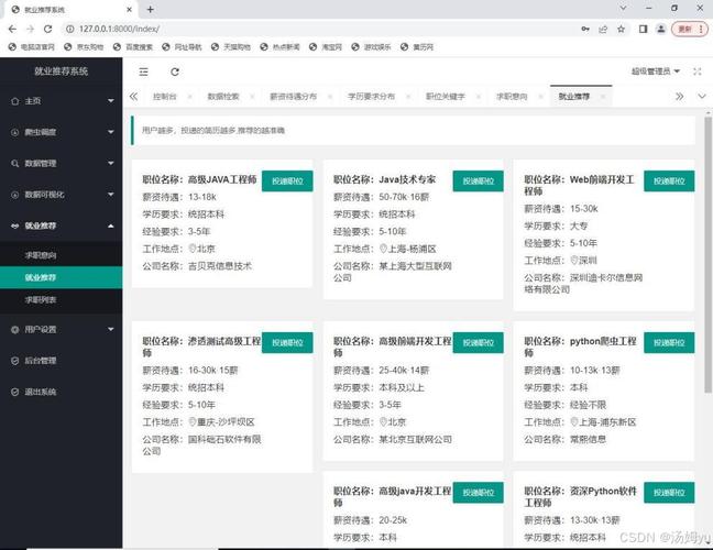 Python数据岗招聘,需掌握哪些核心技能?-图1 Python数据岗招聘,需掌握哪些核心技能?-图1