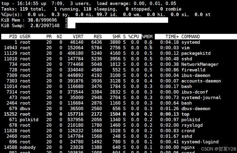 Linux查找进程命令有哪些?-图2 Linux查找进程命令有哪些?-图2