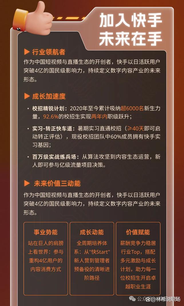 快手校园招聘有哪些岗位和要求?-图1 快手校园招聘有哪些岗位和要求?-图1