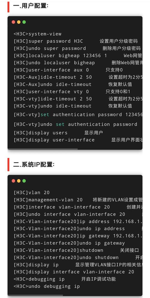 H3C show命令有哪些常用参数？-图2