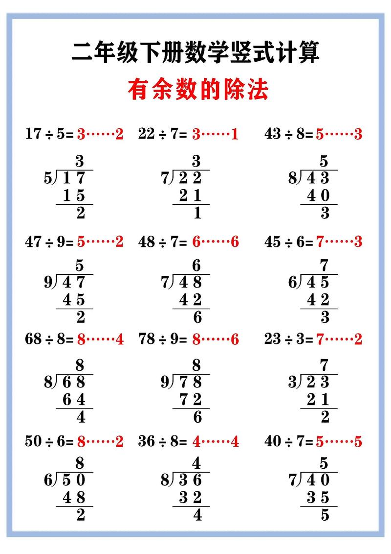 除法竖式为啥要从高位算,孩子总卡壳怎么办?-图1 除法竖式为啥要从高位算,孩子总卡壳怎么办?-图1