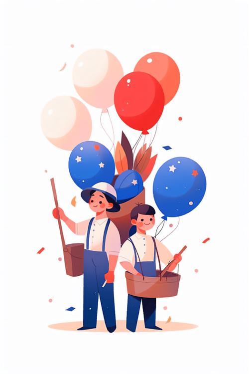 扁平化人物怎么画才生动?-图2 扁平化人物怎么画才生动?-图2