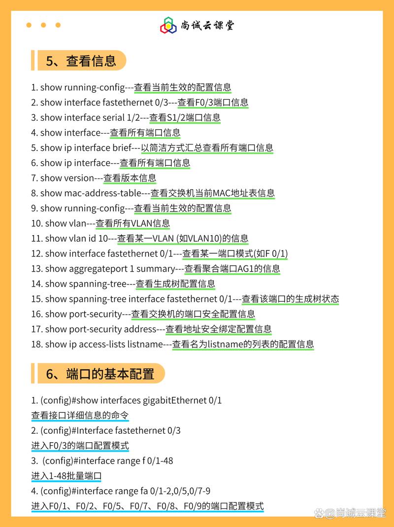 交换机基础命令有哪些核心操作？-图1