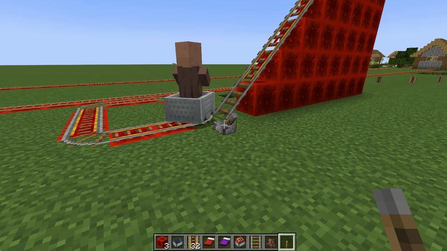 如何用命令在我的世界里造矿车？-图1