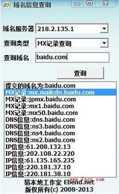 如何快速查看网络域名解析记录?-图1 如何快速查看网络域名解析记录?-图1