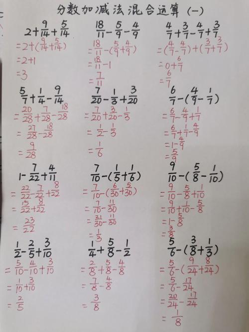 分数混合运算如何根据图意准确列式?-图3 分数混合运算如何根据图意准确列式?-图3