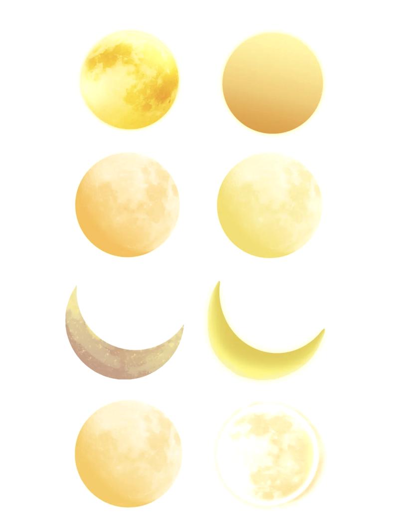 PS如何画出发光月亮?-图1 PS如何画出发光月亮?-图1