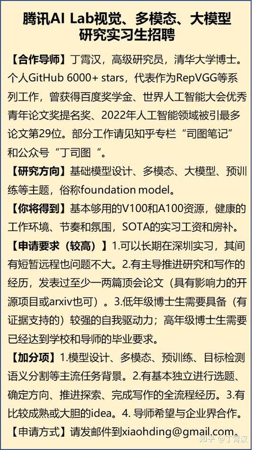 计算机视觉实习生招聘,要求与机会有哪些?-图1 计算机视觉实习生招聘,要求与机会有哪些?-图1