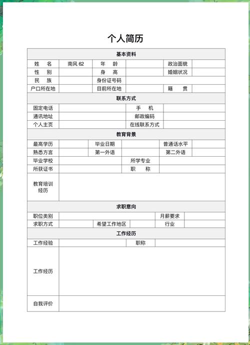 大学生招聘简历模板,哪些内容最亮眼?-图1 大学生招聘简历模板,哪些内容最亮眼?-图1