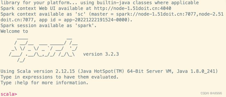 Spark执行命令有哪些?-图1 Spark执行命令有哪些?-图1