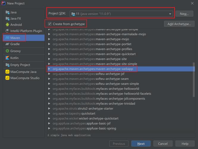 mvn命令创建项目时如何指定依赖和参数?-图2 mvn命令创建项目时如何指定依赖和参数?-图2