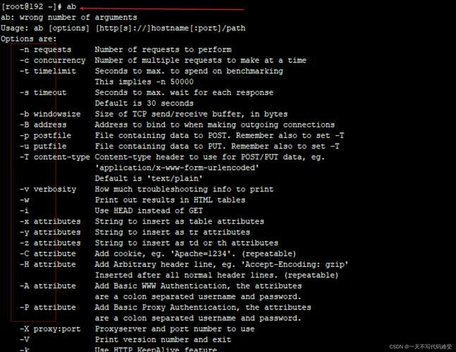 ab压测命令参数如何高效配置?-图1 ab压测命令参数如何高效配置?-图1