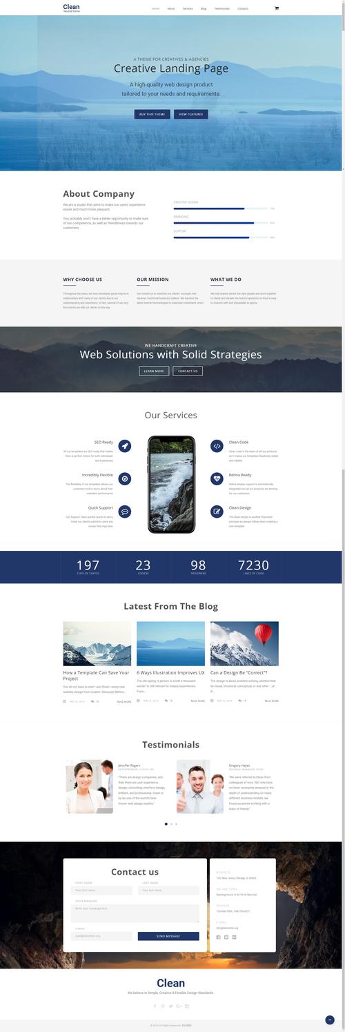 单页网站如何承载大品牌的丰富内容与专业形象？-图1