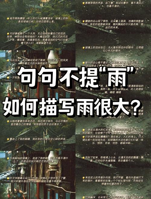 为什么用hard形容雨能精准传达出雨势的猛烈与冲击感?-图3 为什么用hard形容雨能精准传达出雨势的猛烈与冲击感?-图3