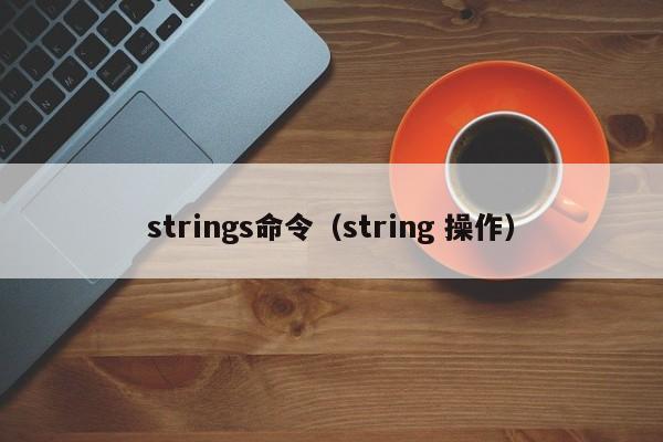 strings命令（string 操作）-图1